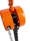 HSZ-E Round jenis Rantai Manual blok 2 ton kerah rantai tangan OEM, Orange