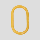 Aksesoris angkat logam paduan standar Eropa dengan cincin kuning atau merah kuat dan tahan lama