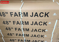 Red Painting Mechanical Lifting Jacks, JJ048 4WD Car 48 Inch Farm Jack