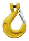 Rigging Metal Rigging 15T Clevis Sling Hooks Dengan Latch For Hoist SLR012-G80