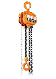 High Performance Alloy Steel Lifting Chain Block 1 Ton For Construction Hoist