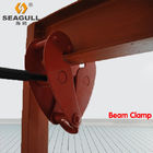 Tangan dioperasikan Beam Clamp Lifting Clamps tipe belenggu untuk keperluan konstruksi