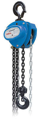Manual Chain Block 1T Ringan 5,3kg 4 1 Faktor Keamanan untuk Mudah Angkat
