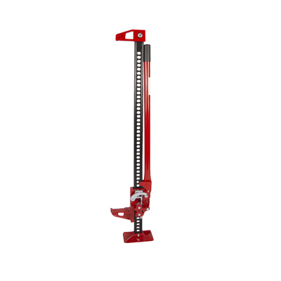 Heavy Duty Steel Lifting Jack dengan Safety Overload System Permukaan Chrome dicat merah/biru