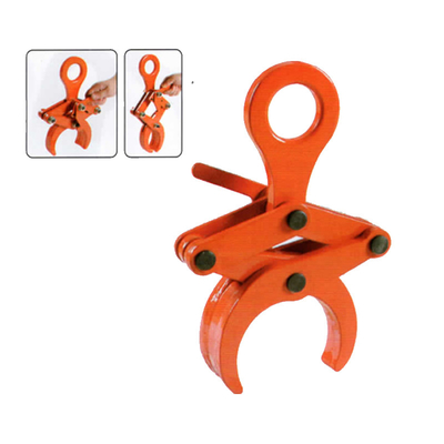 Faktor Keamanan Seagull Steel Lifting Clamp dalam warna kuning/biru/merah