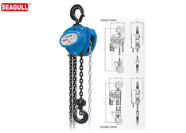Gudang Manual 2 Ton Chain Hoist Trolley Lift Standar 2.5m
