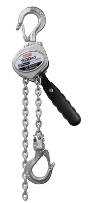 Heavy Duty Alloy Steel Chain Hoist dengan panjang tuas 41 inci dan ketahanan yang ditingkatkan