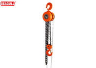 Nilai Kapasitas 3 Ton Manual Hoist Chain Pulley Block Dengan Drop Forged Hooks