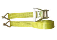 Soft Polyester Flat Webbing Slings Safety Lifting Belt Untuk Standar GS CE