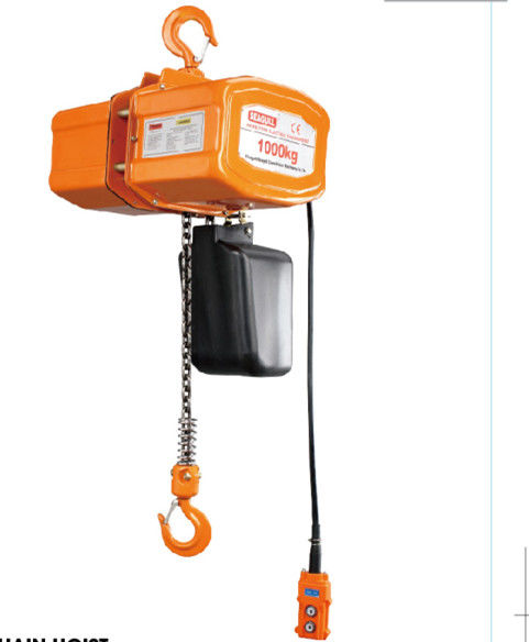 5 Ton Chain Hoist / Electric Chain Block Hoist 12m Maximum Lifting Height