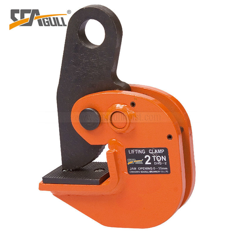 Steel Heavy Duty Horizontal Beam Clamps Lift Clamps Capacity 5t Multicolor ISO