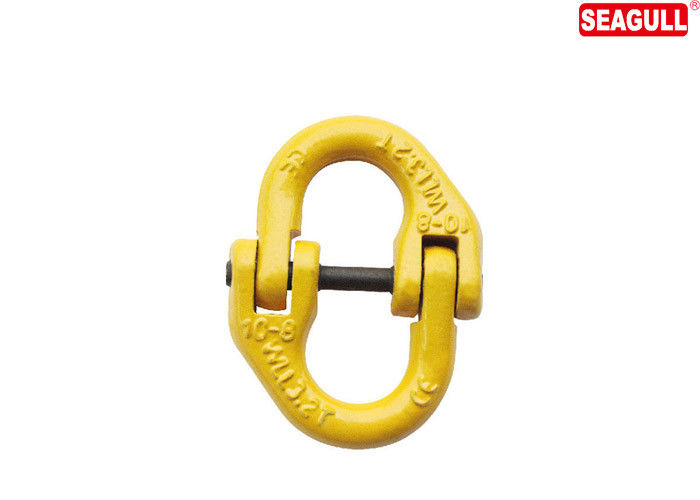 Yellow Rigging Hardware 15t Alloy Steel Connecting Chain Link SLR074-G80